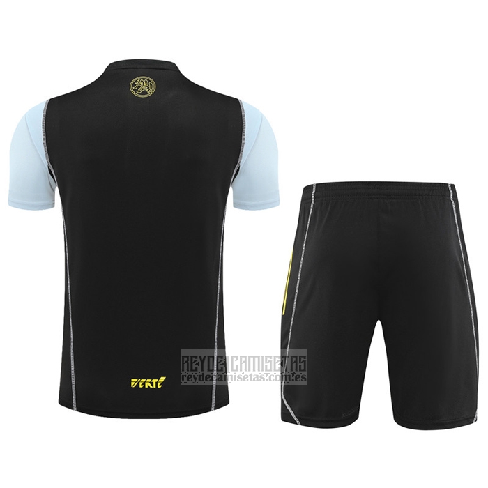 Chandal del Argelia Manga Corta 2023-2024 Negro - Pantalon Corto